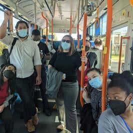 Fellows on the bus