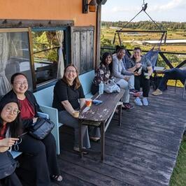 Fellows enjoying the outdoors